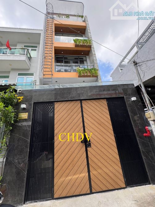 Bán Tòa Nhà CHDV 5 Tầng Cao Cấp 13 Phòng Doanh Thu 90Tr/Th Hẻm 6m Quang Trung, P.8 Gò Vấp