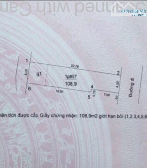 Bán Đất phố Hoàng Hoa Thám 110m2, MT 5m, ô tô tránh KD, 2 mặt tiền vào nhà chỉ 275 triệu/m - 1