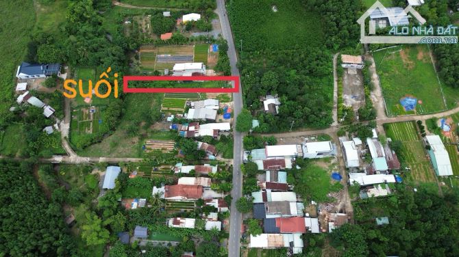 Đất mặt tiền quốc lộ 14G, 333m2 có 120m2 đất ở gần suối phía sau. - 3