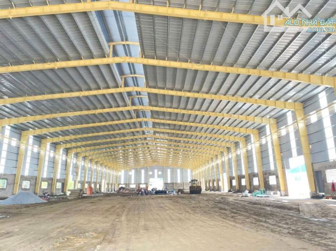 CHO THUÊ NHÀ XƯỞNG MỚI 100% tại Đức Hoà PCCC tự động hạng C,Ngành nghề đa dạng - 1