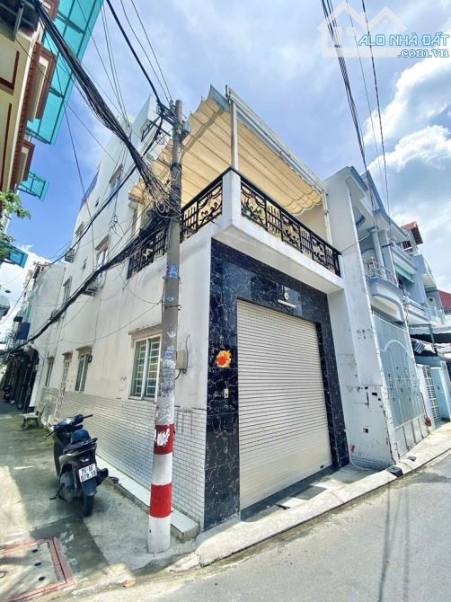 CĂN GÓC 2 MẶT TIỀN - NGAY TRƯỜNG PHAN HUY ÍCH - 64M2 - 4 TẦNG BTCT - GIÁ HƠN 8 TỶ - 1