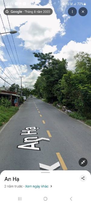 SIÊU THƠM -NHỈNH 2 TỶ -120 M2-NGANG 6M ĐẤT ĐƯỜNG 6M -AN HẠ -BÌNH CHÁNH - 1