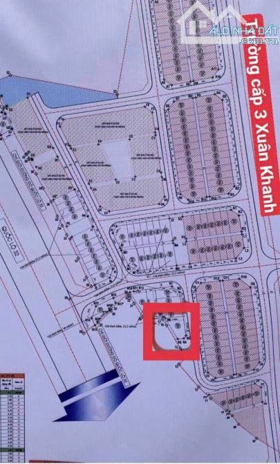 LÔ GÓC CỰC PHẨM KHU ĐẤU GIÁ VẠN GỢI HÀNG XÓM KHU ĐÔ THỊ HUD SƠN TÂY - 1