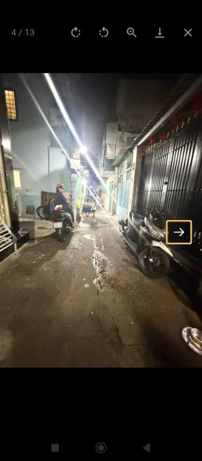 Bán nhà hẻm rộng Tùng Thiện Vương,P.13,Q.8,dt: 4 x 14 nhà xây 2 tầng 5 Tỷ 4. - 1