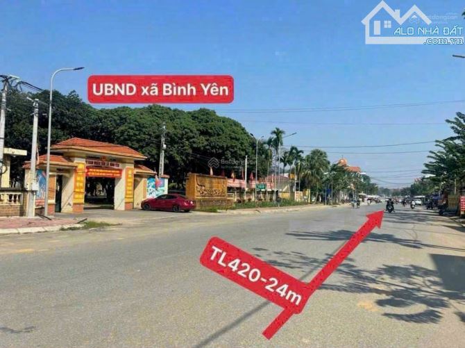 Chủ cần tiền bán lô đất 64,1m2 đất Bình Yên sát tỉnh lộ 420 - 1