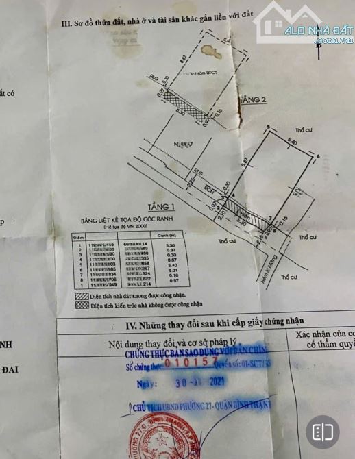Cần Bán gấp nhà Lê Đức Thọ, P. 6, Quận Gò Vấp 4,58tỷ - 1