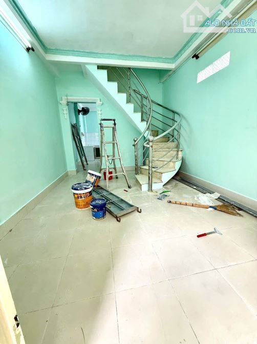 Nhà 2 tầng hẻm thông Dạ Nam - Dương Bá Trạc P2 Q8 - 1