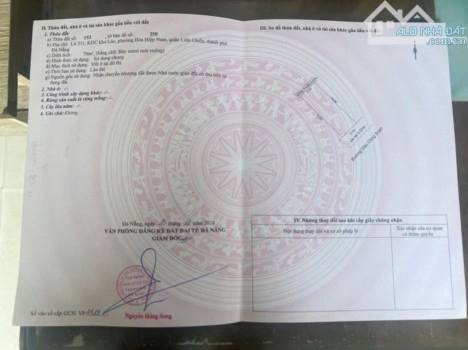 📌📌📌LÀM VIỆC TRỰC TIẾP GIÁ TỐT !!!bán lô đất biển mặt tiền đào công soạn - 1