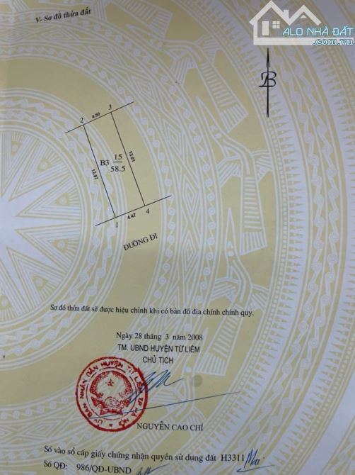 HOÀNG QUÔC VIỆT - KHU PHÂN LÔ - DÂN TRÍ CAO - 2 THOÁNG - NHÀ DÂN XÂY - SỔ NỞ HẬU - 1