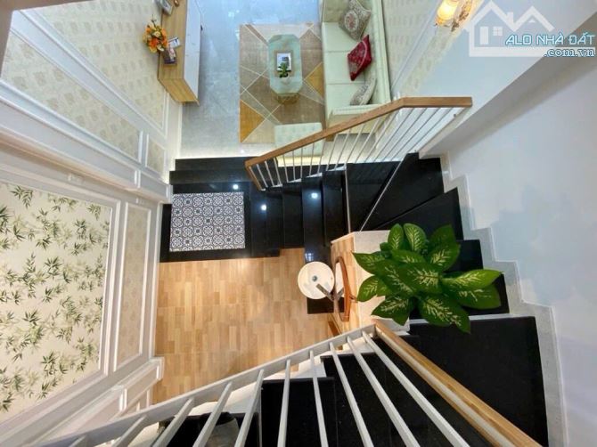 NHÀ PHỐ MẶT HẺM XE HƠI GÒ VẤP – 45M2 (3.5X13) – 4 TẦNG – 4 PN – 3 WC. - 1
