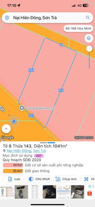 Chủ cần bán lô đất đường chu Huy mân. Gần hồ hán thương. Sơn Trà TP ĐÀ NẴNG - 2