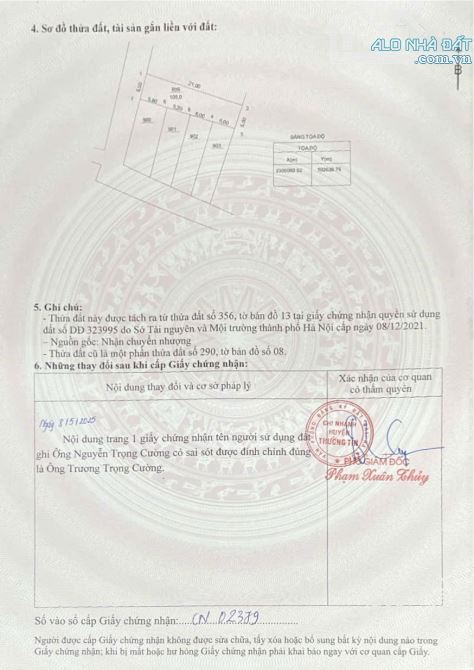 Siêu phẩm đường thông giá đầu tư 👉 chương dương -thường tín - 2