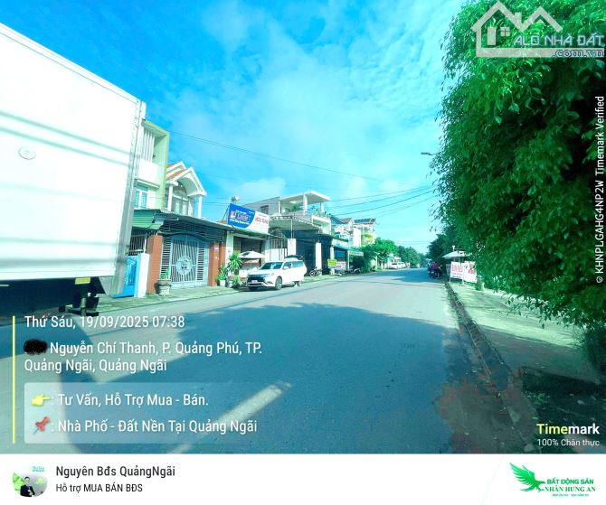 BÁN ĐẤT MẶT TIỀN NGUYỄN CHÍ THANH – PHƯỜNG NGHĨA LỘ, QUẢNG NGÃI - 2