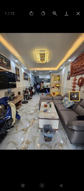 Bán nhà hẻm rộng Tùng Thiện Vương,P.13,Q.8,dt: 4 x 14 nhà xây 2 tầng 5 Tỷ 4. - 2