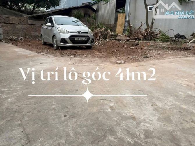 🔥🔥🔥Chủ gửi lô 41m lô góc mộc hoàn đình   Ngõ ô tô con vào đất   Sát trục chính kinh doa - 2