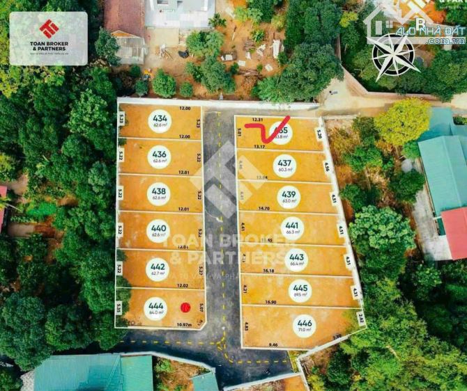 Chủ cần tiền bán lô đất 64,1m2 đất Bình Yên sát tỉnh lộ 420 - 2