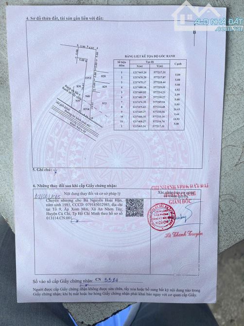 Bán đất 2MT 6x16 Thị trấn Củ Chi Kinh doanh đầu tư giá tốt, SHR - 2