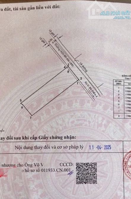 Đất Bà Điểm, Hóc môn. DT 514m2. Đường trước 6m. Sổ riêng, pháp lý chuẩn. - 2