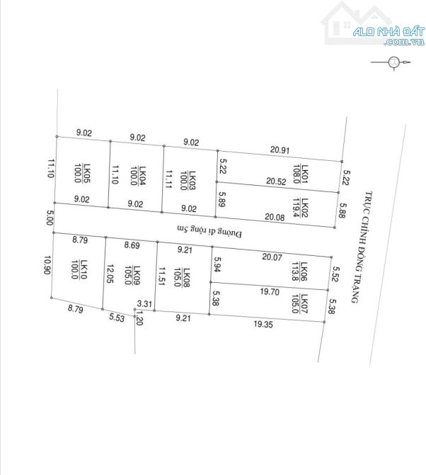 Bán đất trục chính đường đồng trạng,xã đoài phương. Giá chỉ từ 3ti - 2