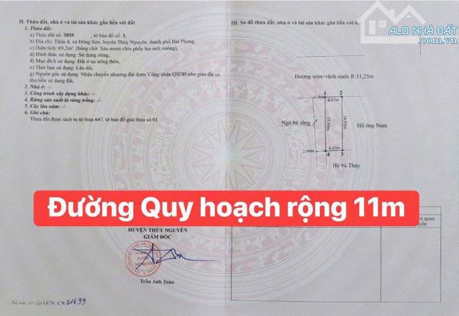 ✅✅ Lô góc Đông sơn P. Lưu kiếm siêu đẹp - 2