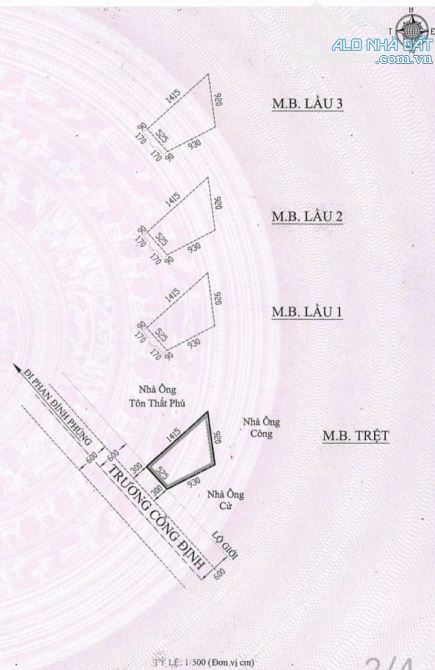 Cần bán nhà mặt tiền Trương Công Định - p1 - tp Đà Lạt. 75m² - 4 tầng 👉 21ti - 3