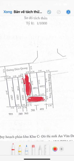 Bán 03 lô đất Mặt Tiền Diệu Quang - cách Phạm Văn Đồng 100m - 3