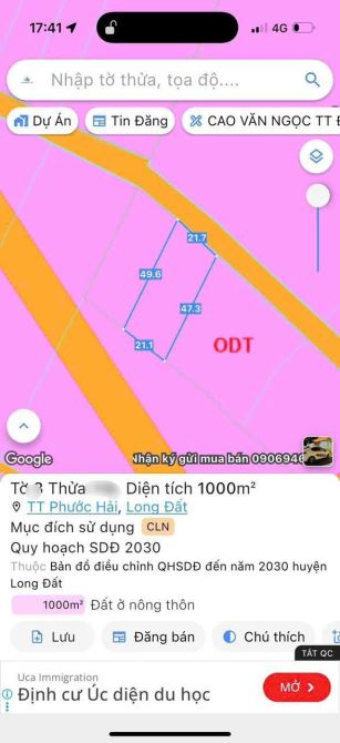 SÁT NÚI MINH ĐẠM ĐI BIỂN CHỈ 4KM TẠI THỊ TRẤN PHƯỚC HẢI -TP HCM NƠI TIỀN NĂNG DÂN CƯ ĐÔNG - 3