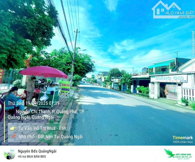 BÁN ĐẤT MẶT TIỀN NGUYỄN CHÍ THANH – PHƯỜNG NGHĨA LỘ, QUẢNG NGÃI - 3