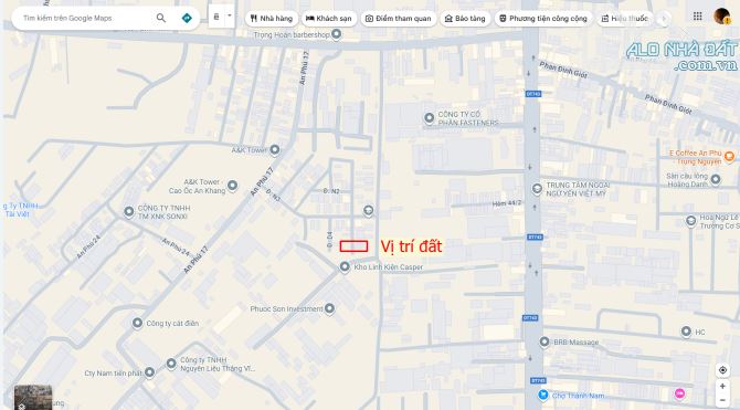 Bán đất 5x16m, đường D5 KDC An Phú 1 p. An Phú gần chợ Đông Đô - 3