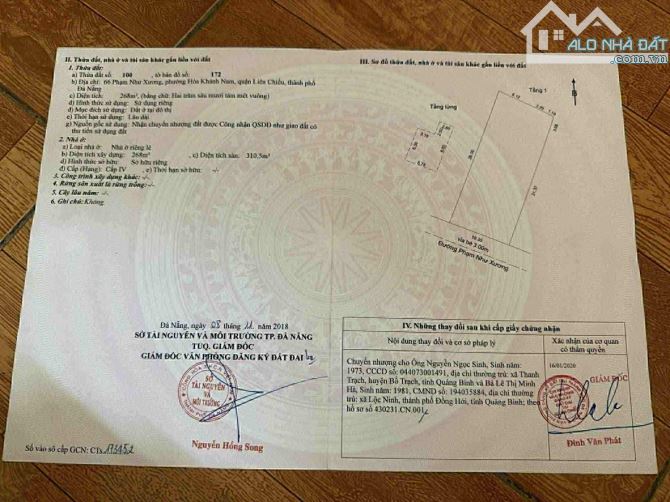 CC BÁN ĐẤT MT PHẠM NHƯ XƯƠNG , TẶNG QUÁN BIDA . 268M2 RẺ NHẤT KHU VỰC - 3