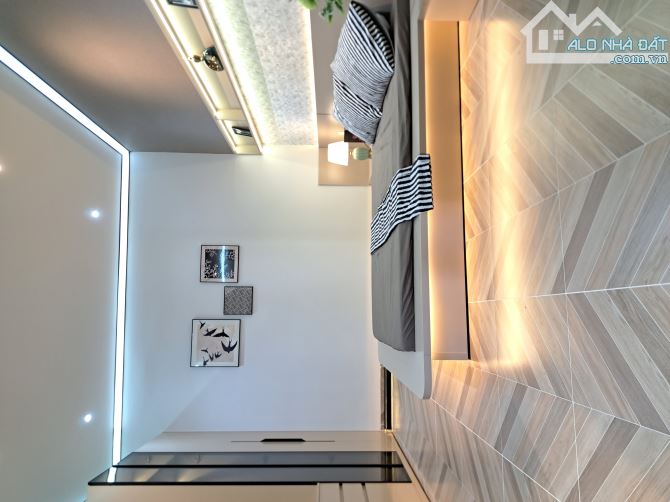 🚘 NHÀ 4 TẦNG ĐẸP – HẺM XE HƠI NGUYỄN VĂN KHỐI, P.11, GÒ VẤP ♦️ DT: 72m² (4x18) – 4PN (có - 10