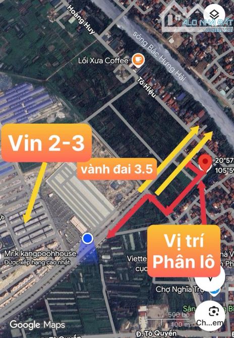 BÁN ĐẤT NGHĨA TRỤ VĂN GIANG-ĐẤU GIÁ PHÂN LÔ VỈA HÈ-GIÁP TÔ QUYỀN-140M2-10,7 TỶ - 3