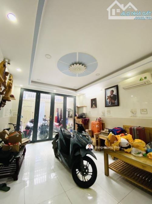 Giảm 500 triệu, hẻm xe hơi tránh Bùi Đình Túy - 4 tầng - 49m2 - Dân trí cao - 9.3 tỷ - - 4