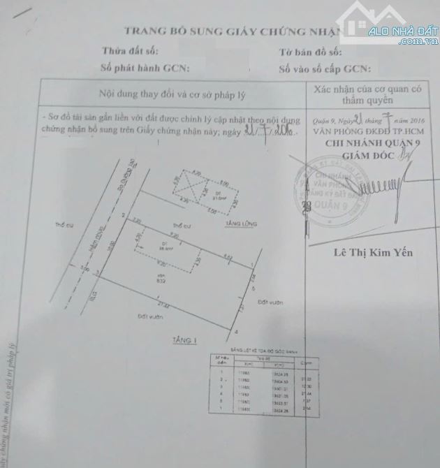 🌻Chỉ Nhỉnh 50tr/m2 Đường Nhựa ô tô 6m Tăng Nhơn Phú A - Dt: 10x21m - 4