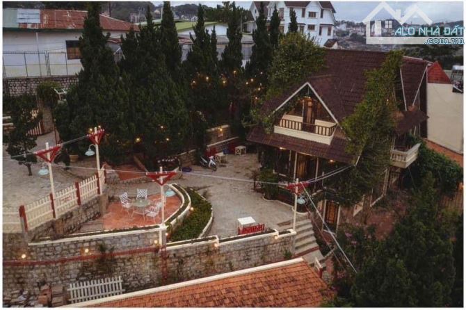 Bán khách sạn nghĩ dưỡng, trái tim của Phố Cổ Đà Lạt. 1077m² - 85tr/m² Đặng Thái Thân, P3 - 5