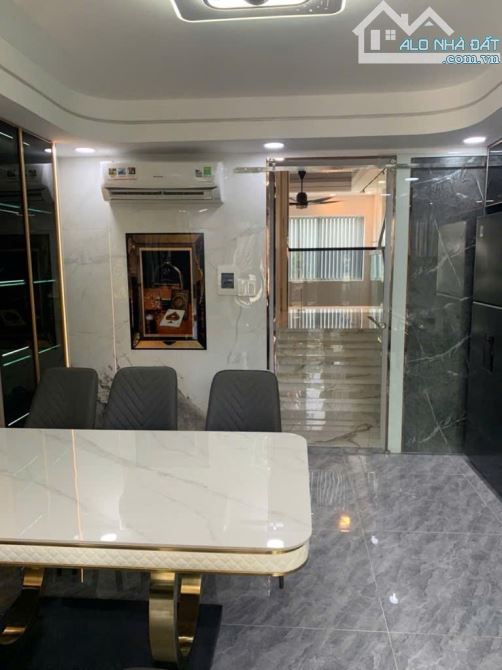 Nhà mới 6 tầng  Hẻm 8m thông 1 trục bờ kè tham lương Phan Huy Ích Gò Vấp 4x16m 14.5 Tỷ - 5