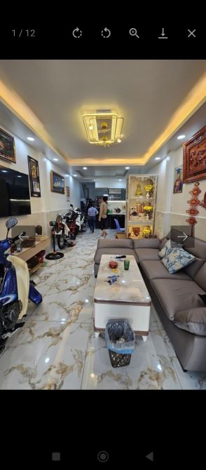 Bán nhà hẻm rộng Tùng Thiện Vương,P.13,Q.8,dt: 4 x 14 nhà xây 2 tầng 5 Tỷ 4. - 6
