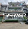 Quận 11-Nhà đẹp-Hẻm ô tô 7M-Sát mặt tiền Lạc Long Quân-P3-86m2-6,8x13-4tầng-4PN