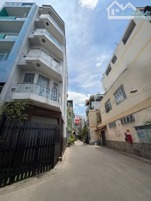 Quận Tân Bình-Nhà đẹp-Hẻm ô tô 6M-Sát MT Tân Hải-P13-100m2 nở hậu-5,3/7x16-4tầng-4PN,5WC