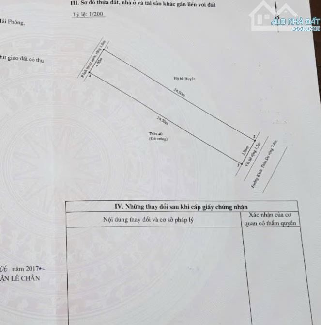 Bán Đất Mặt Đường Khúc Thừa Dụ 200m Ngang 8m