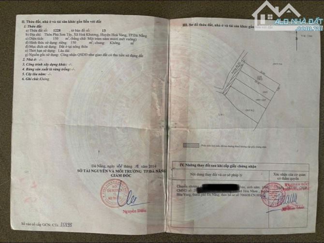 📌📌📌LÀM VIỆC TRỰC TIẾP GIÁ TỐT !!!bán 2 lô đất đẹp hòa khương