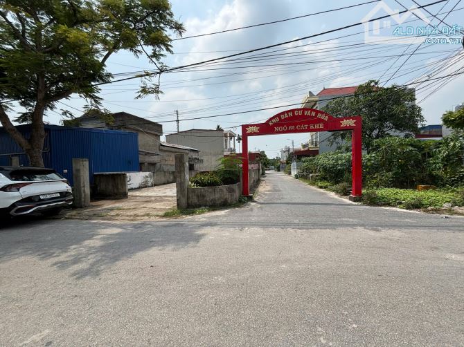 Bán đất ngõ 62 Cát Khê – Tràng Cát diện tích 51,6m2 ngõ rộng 2,5m giá chỉ 1 Tỷ300tr.
