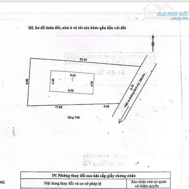 😍 Lô đất sạch đẹp, nở hậu tài lộc. 151m² ngang 8m nở hậu 9m. Bình Kỳ - 3,68 TỶ
