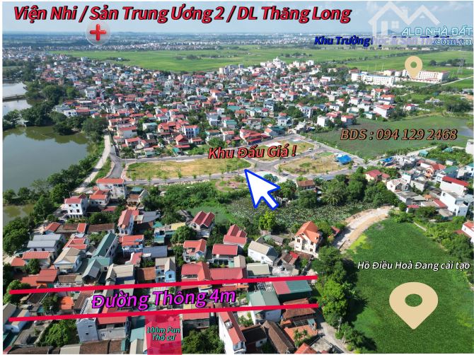 BĐS Xã Kiều Phú , HN Gần Viện Nhi Sản 2