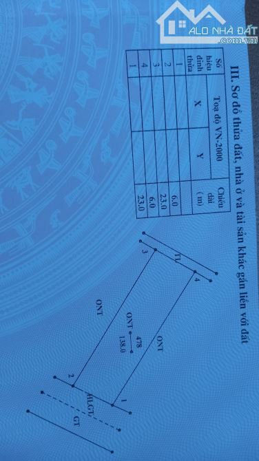 Lô đất đấu giá cổng khu công nghiệp Bãi Ba Đông Thành 136m nhỉnh 1,6 tỷ