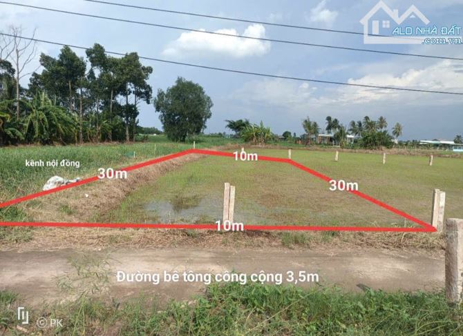 300m thổ cư . Cách nhựa Cầu Dừa chỉ 200m - Đất sạch đẹp