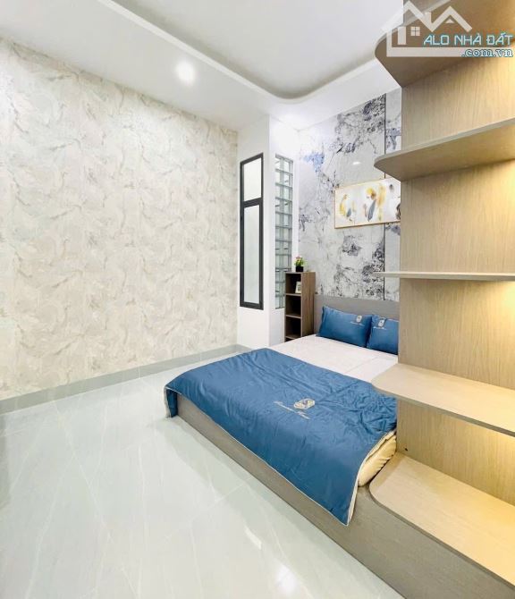 SIÊU PHẨM NHỈNH 4 ĐỒNG CÓ PHÒNG DƯỚI TRỆT ĐƯỜNG LÊ QUANG ĐỊNH, GÒ VẤP - 4,46TỶ/58,8M2. SHR - 10