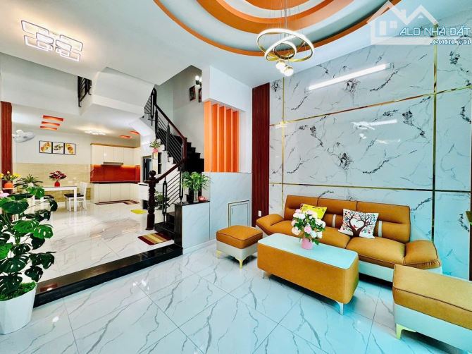 4❌13m, BÁN NHÀ 4 TẦNG, 4PN, HXH THÔNG, LÊ VĂN THỌ, P9 GÒ VẤP, 6 TỶ NHỈNH - 10