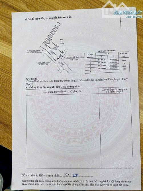 🆘 Hạ giá bán nhanh 1 lô Góc Trung Tâm TT Núi Đèo, Tuyến 2 Đường 25/10, Ngõ Nông, Giá Chỉ - 1