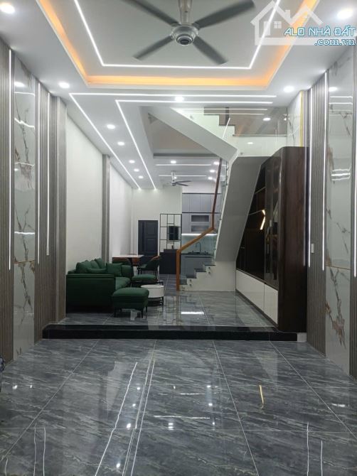 Bán nhà 1triệt 2 lầu. Kp Chiêu Liêu phường dĩ an  trố ) - 1